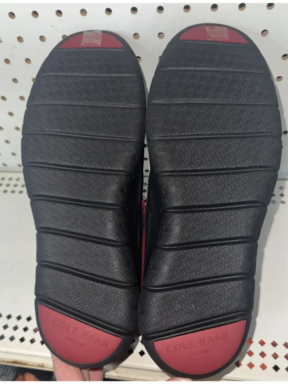 Cole Haan Generation Zerogrand Rec Mid Mens Faux Fur Lined Slippers Size 12 Red